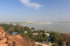 07-Irrawaddy River from the top of the Pa Hto Taw Gyi Pagoda